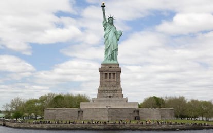 La estatua de la Libertad, en Nueva York (EE UU).