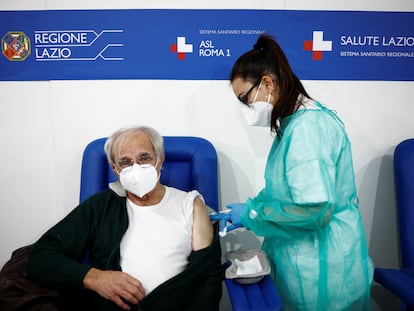 Vacunación en Italia