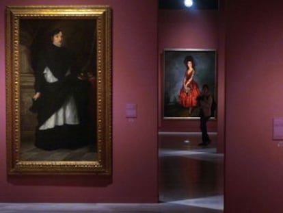 Vista de las salas de la exposición 'Colección Casa de Alba', celebrada en 2009 en el Museo de Bellas Artes de Sevilla.