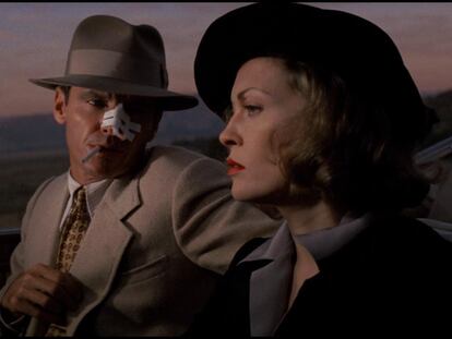 Jack Nicholson y Faye Dunaway, en 'Chinatown'.