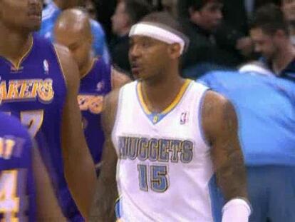 Los Lakers urgan en la herida de Denver