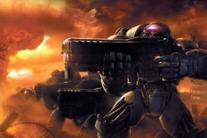 Imagen de <b><i>Starcraft II.</b></i>