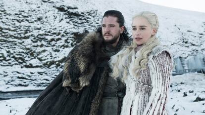 Jon Nieve y Daenerys Targaryen