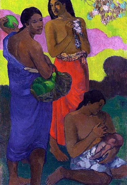 <i>Maternidad (II)</i> (hacia 1899), de Gauguin, vendido en Nueva York por 30,7 millones de euros.