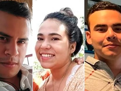 Los cinco jóvenes que desaparecieron la semana pasada en Zapopan (Estado de Jalisco).