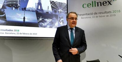 El consejero delegado de Cellnex, Tobías Martínez.