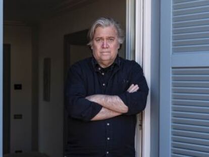 Steve Bannon, exasesor de Donald Trump y uno de los padres de la actual oleada populista, explica su relación con Vox y el asalto a Europa del grupo de partidos a los que aconseja