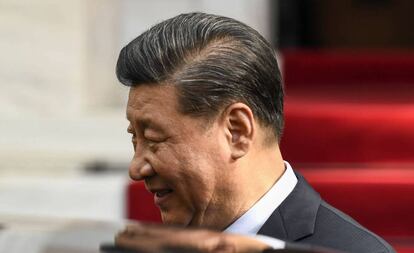 El presidente de China, Xi Jinping, en una visita a Grecia.