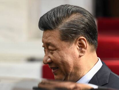 El presidente de China, Xi Jinping, en una visita a Grecia.