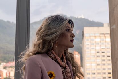 Charlotte Schneider Callejas, directora para Mujeres en actividades sexuales pagas en el Ministerio de la Igualdad en Bogotá, Colombia el 11 de abril de 2024.