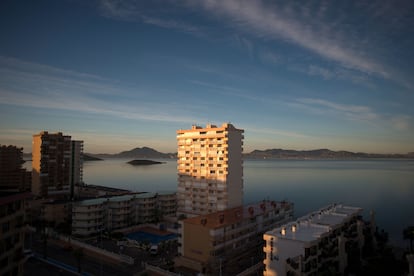 La Manga fotografiada en noviembre.