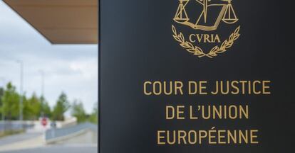 Tribunal del Justicia de la Uni&oacute;n Europea con sede en Luxemburgo.