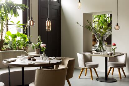 Cocina con estrella Michelin en el Vermeer, del NH Collection Barbizon Palace.