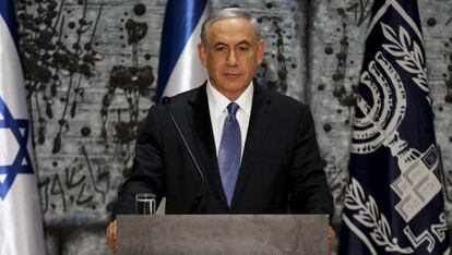 El presidente israelí, Benjamín Netanyahu.