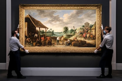 Subasta de arte antiguo de Sotheby's en Londres el pasado diciembre.