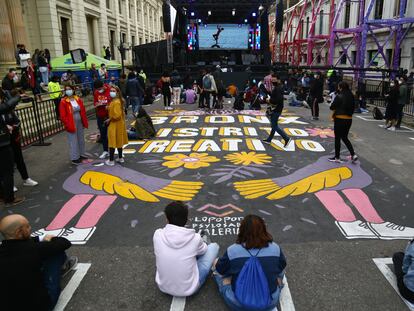 Festival musical Petronio Álvarez, en Bogotá en 2021.