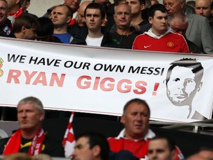 "Tenemos a nuestro propio Messi, Ryan Giggs", dicen los aficionados.