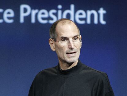 Steve Jobs, en octubre del pasado año, en una convención.