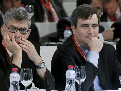 Villar y Cardenal, en una asamblea de la RFEF.