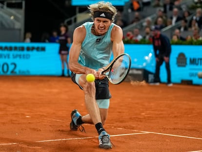 Alcaraz y Zverev Mutua Madrid Open