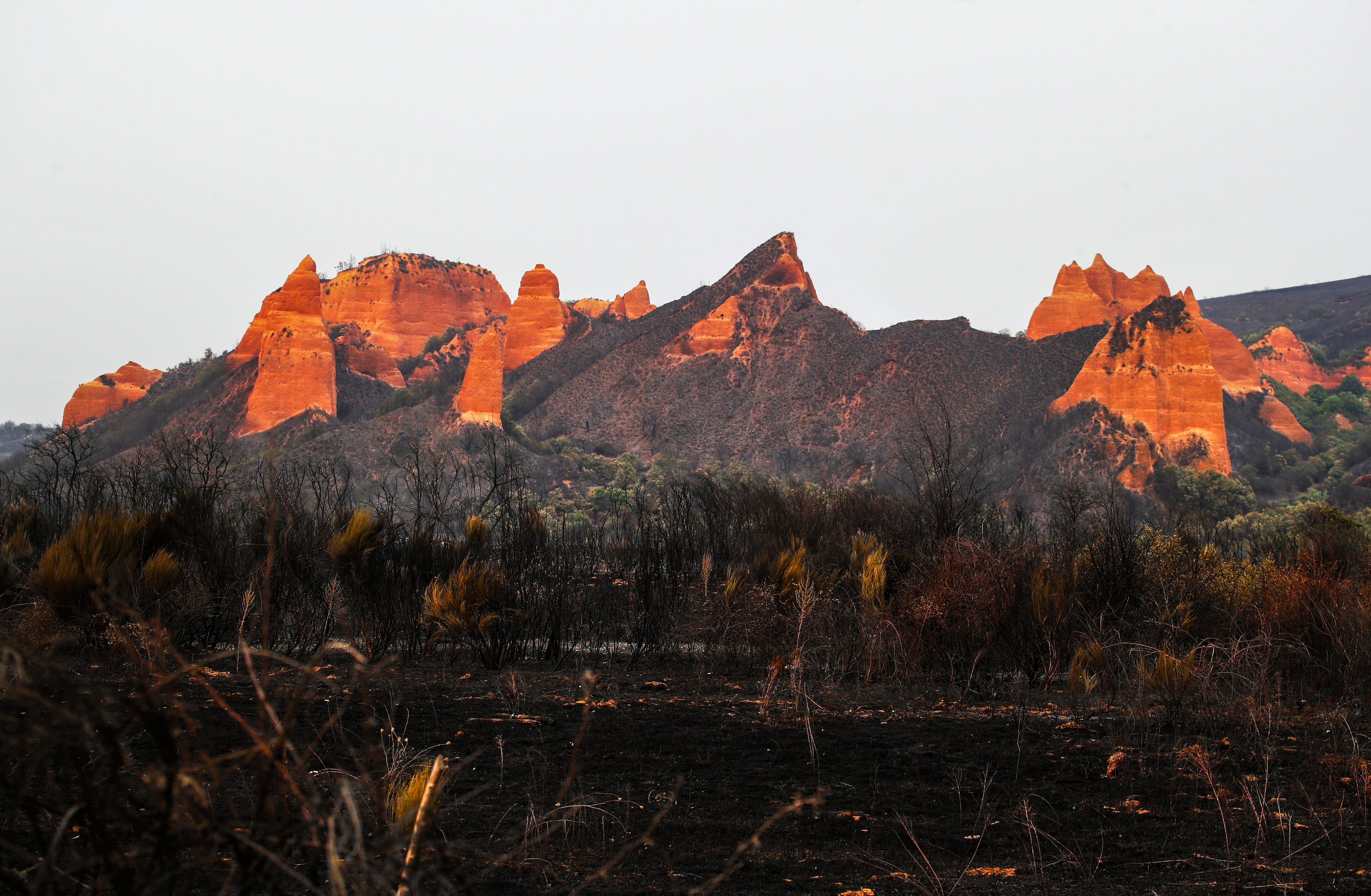 Última hora de los incendios en España, en directo | Muere un voluntario que intentaba apagar uno de los incendios de León