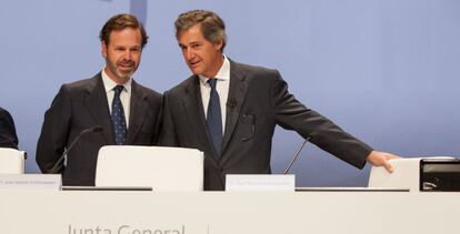 Juan Ignacio y José Manuel Entrecanales, vicepresidente y presidente de Acciona, respectivamente.