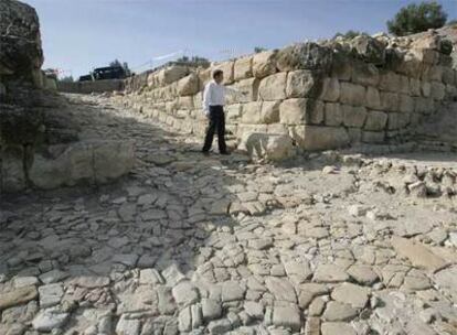 Un aspecto del yacimiento arqueológico de Torreparedones.