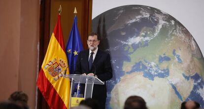 Mariano Rajoy inaugura la cumbre del Clima en Madrid. 