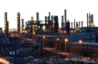La refinería Lázaro Cárdenas en Minatitlán, Veracruz.