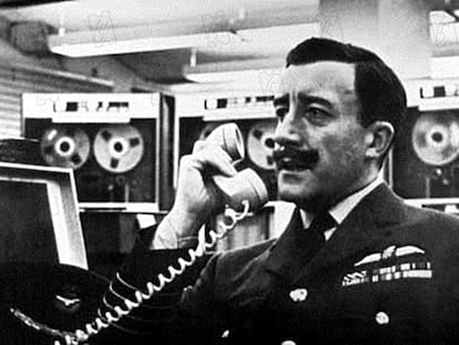 El doctor Strangelove (Peter Sellers) en la película ‘¿Teléfono rojo? Volamos hacia Moscú’.