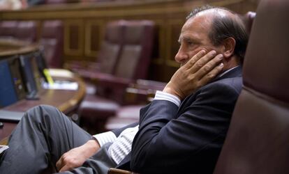 Vicente Mart&iacute;nez- Pujalte, en el Congreso el pasado mes de agosto.