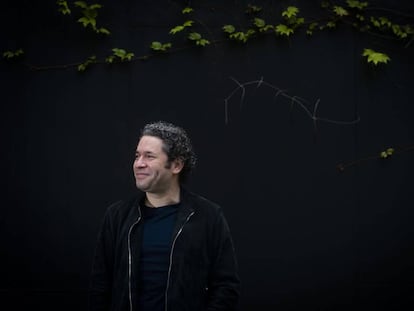 Gustavo Dudamel, nou director musical de l'Òpera de París, retratat dimecres passat a Barcelona.