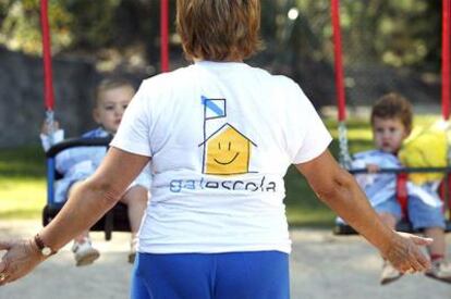 Las galescolas (en la foto, la de la localidad de Vilaboa) impartían educación infantil en gallego. La actual Xunta eliminó la iniciativa.