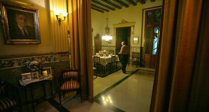 Juan Ferragut, en su casa de Algemesí.