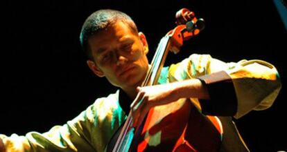 El violonchelista francés Matthieu Saglio.