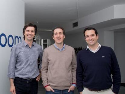 Alfonso de la Nuez, Xavier Mestres y Javier Darriba, fundadores de UserZoom.