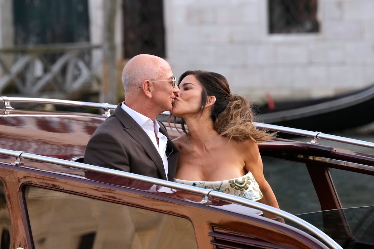 Empieza el fiestón de tres días de la boda de Jeff Bezos y Lauren