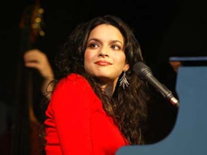 Norah Jones, durante su recital.