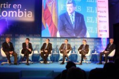 Ponentes de la jornada ‘Invertir en Colombia’
