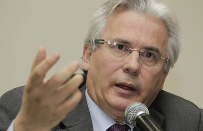 Baltasar Garzón, el martes en El Salvador.
