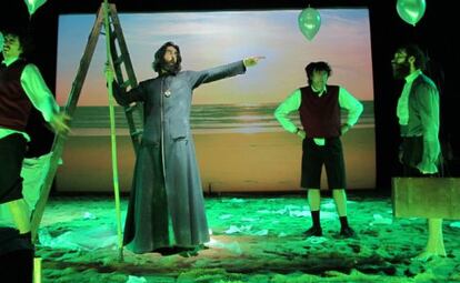 Una escena del montaje 'Tempestad'.
