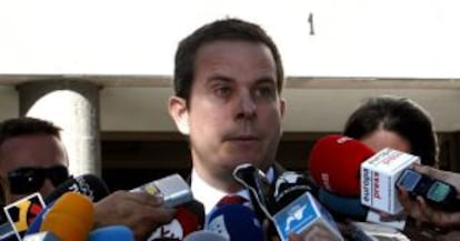 Luis Vericat, abogado del bufete Cremades y Calvo Sotelo, que representa a la Agrupación de Demandantes Afectados por el caos aéreo.