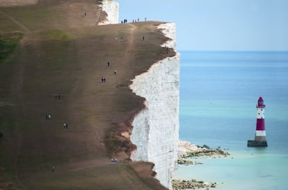 El acantilado de Beachy Head, en East Sussex (Inglaterra).