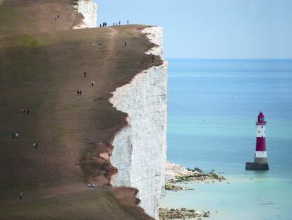 El acantilado de Beachy Head, en East Sussex (Inglaterra).