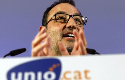 El secretario general de Unió, Ramón Espadaler.