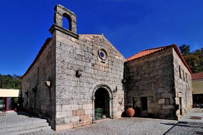 El exterior de la Pousada de Belmonte.