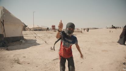 Reportaje Los hijos del Dáesh, emitido en Documentos TV