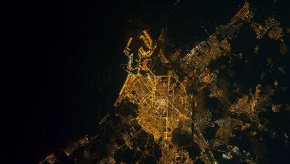 Fotograf&iacute;a de Valencia facilitada por la Agencia Espacial Europea.