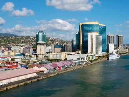 Imagen de la costa de Trinidad y Tobago.