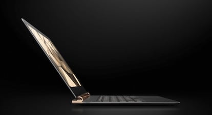 Imagen del nuevo portátil ultrafino de HP.